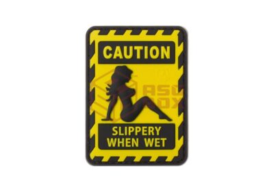 JTG Slippery when Wet Rubber Patch Multicolor