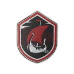 JTG Viking Dragonboat Rubber Patch Multicolor