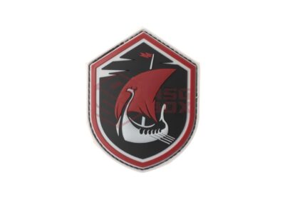 JTG Viking Dragonboat Rubber Patch Multicolor