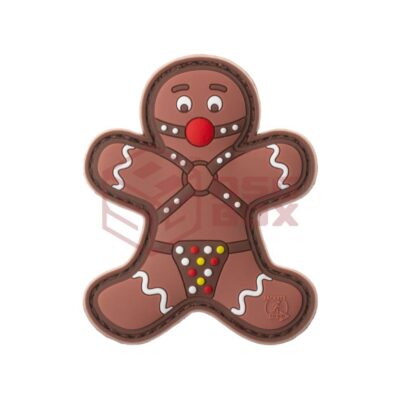 JTG Gingerbread Rubber Patch Multicolor