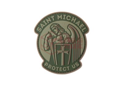 JTG Saint Michael Rubber Patch Green