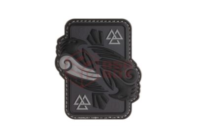 JTG Odins Raven Rubber Patch Grey