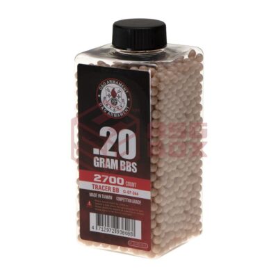 0.20g Tracer BBs 2700rds Red