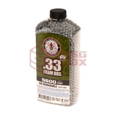 0.33g Bio Precision BBs 5600rds Grey