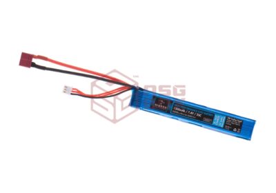 Nimrod Lipo 7.4V 1300mAh 25C Stock Tube Type T-Plug Blue