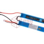 Nimrod Lipo 7.4V 1300mAh 25C Twin Type T-Plug Blue