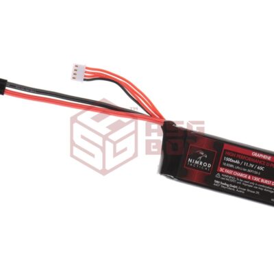 Nimrod Lipo 11.1V 1500mAh 65C Graphene Mini Type Black