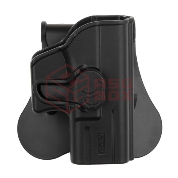 Amomax Paddle Holster for Glock 26 / 27 / 33 Black