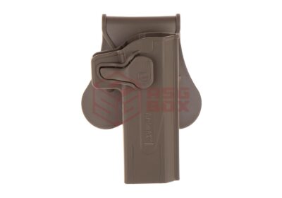 Amomax Paddle Holster für WE / KJW / TM Hi-Capa Dark Earth