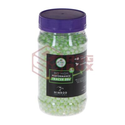 Nimrod 0.20g Bio Tracer BB High Performance 2000rds Green