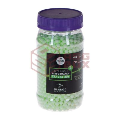 Nimrod 0.30g Bio Tracer BB High Performance 2000rds Green