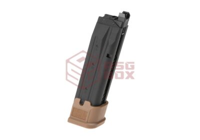 SIG Sauer Magazin P320 M17 Full Metal GBB 21rds Tan