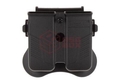 Amomax Universal Double Magazine Pouch Black