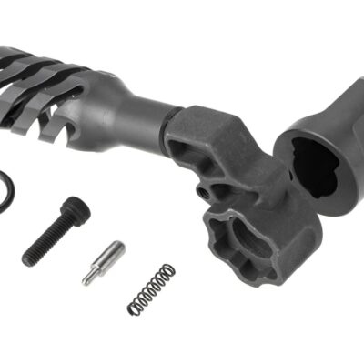 Alternative view of Maple Leaf VSR-10 Twisted Hollow Bolt Handle With End Cap for Right Hand