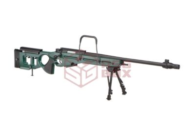 Snow Wolf SV98 Spring Bolt-Action Sniper Rifle Set Green