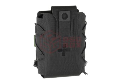 Warrior Laser Cut Large Horizontal Individual First Aid Kit Pouch Black