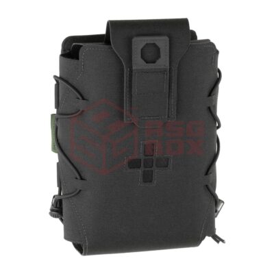 Warrior Laser Cut Large Horizontal Individual First Aid Kit Pouch Black
