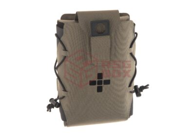 Warrior Laser Cut Large Horizontal Individual First Aid Kit Pouch Ranger Green