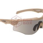 Wiley X WX Rogue Comm Smoke / Clear / Rust Tan