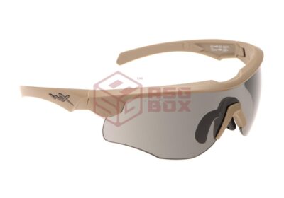 Wiley X WX Rogue Comm Smoke / Clear / Rust Tan