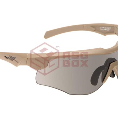 Wiley X WX Rogue Comm Smoke / Clear / Rust Tan