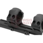 Leapers Accu-Sync 30mm Medium Profile 34mm Offset Rings Black