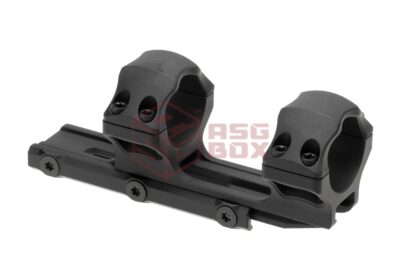 Leapers Accu-Sync 30mm Medium Profile 34mm Offset Rings Black