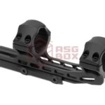 Leapers Accu-Sync 30mm High Profile 50mm Offset Rings Black