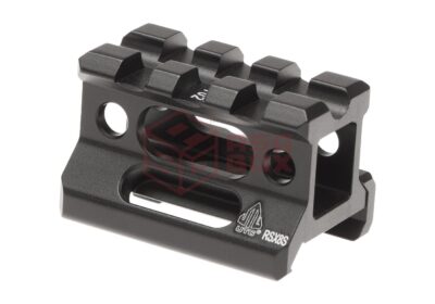 Leapers Universal Super Slim Riser Mount 3 Slot 0.83' Black