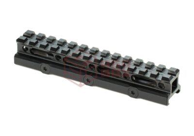 Leapers Universal Super Slim Riser Mount 13 Slot 0.75' Black