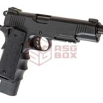 Army Armament M1911 Extended Full Metal GBB Black