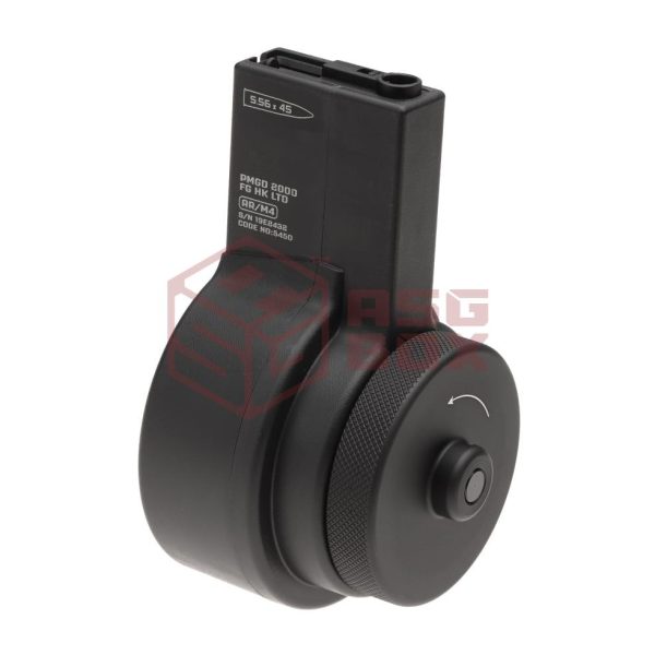 Ares Drum Mag M4 2150rds Black