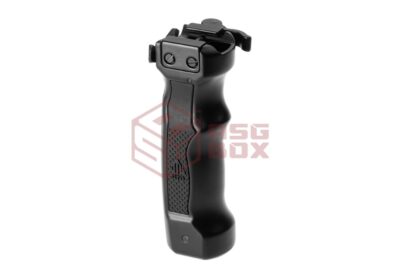 Leapers D Grip with Ambi Quick Release Deployable Bipod Black