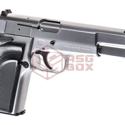 WE Hi-Power Mk3 Full Metal GBB Silver