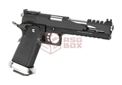 WE Hi-Capa 6 T-Rex Customs Titanium Barrel Full Metal GBB Black