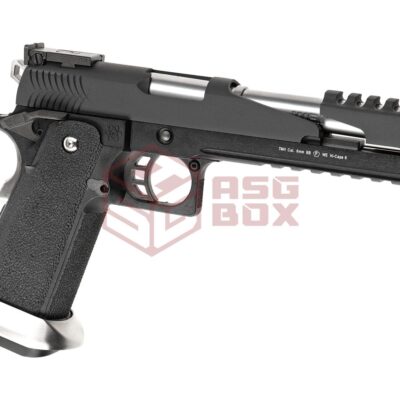 WE Hi-Capa 6 T-Rex Customs Titanium Barrel Full Metal GBB Black
