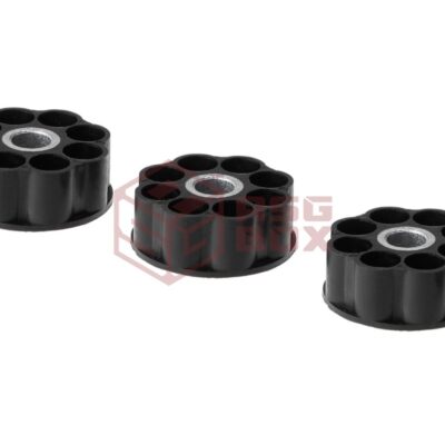 Glock Rotary Magazine Glock 17 Blowback Co2 4.5mm (.177) Diabolo 8rds 3pcs