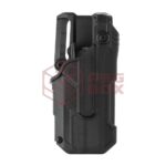 Blackhawk T-Series L3D Duty Holster for Glock 17 / 19 / 22 / 23 / 31 / 32 / 47 TLR-7 / 8 Black