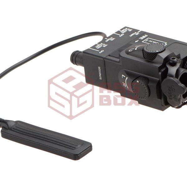 WADSN DBAL Mini Laser Module Red + IR + Red Flash + IR Flash Black