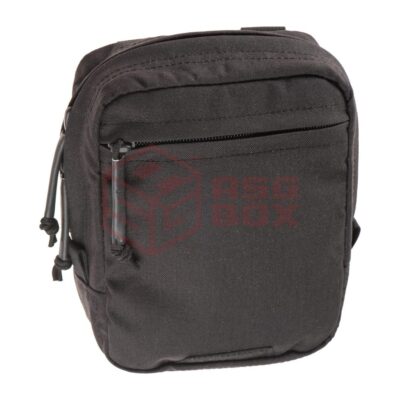 Clawgear Medium Vertical Utility Pouch Zipped Core Black