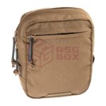 Clawgear Medium Vertical Utility Pouch Zipped Core Coyote