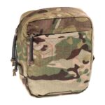 Clawgear Medium Vertical Utility Pouch Zipped Core Multicam
