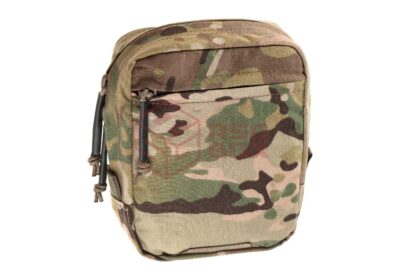 Clawgear Medium Vertical Utility Pouch Zipped Core Multicam