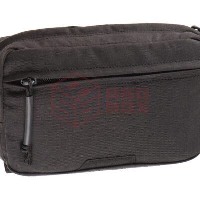 Clawgear Medium Horizontal Utility Pouch Zipped Core Black