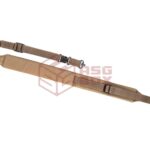 Clawgear Sniper Rifle Sling Padded QD Swivel Coyote