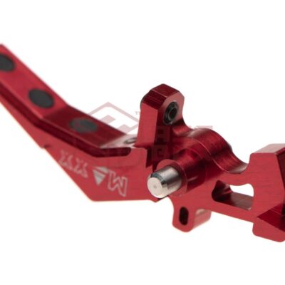 Maxx Model CNC Aluminum Advanced Speed Trigger Style B Red