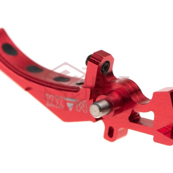 Maxx Model CNC Aluminum Advanced Speed Trigger Style D Red