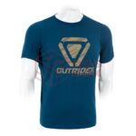 Outrider OT Scratched Logo Tee Blue XL