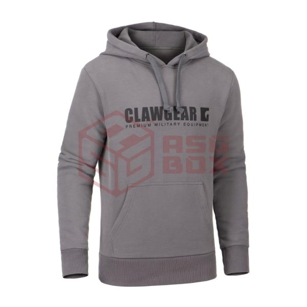 Clawgear CG Logo Hoodie Wolf Grey M