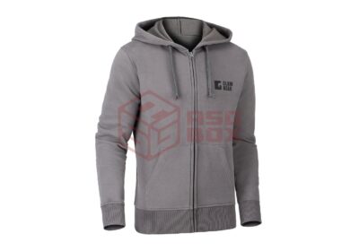 Clawgear CG Logo Zip Hoodie Wolf Grey XL